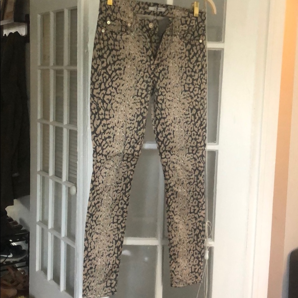 Leopard 7’s jeans